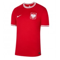 Poľsko Vonkajší futbalový dres MS 2022 Krátky Rukáv